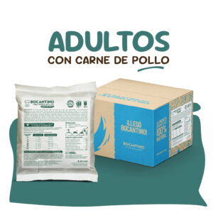 Adultos con Carne de Pollo