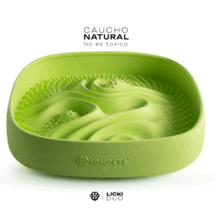 Licki Duo – Plato comelento + Alfombra de lamer