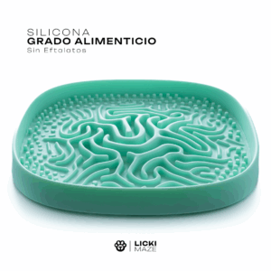 Licki Maze Alfombra de lamer + comelento